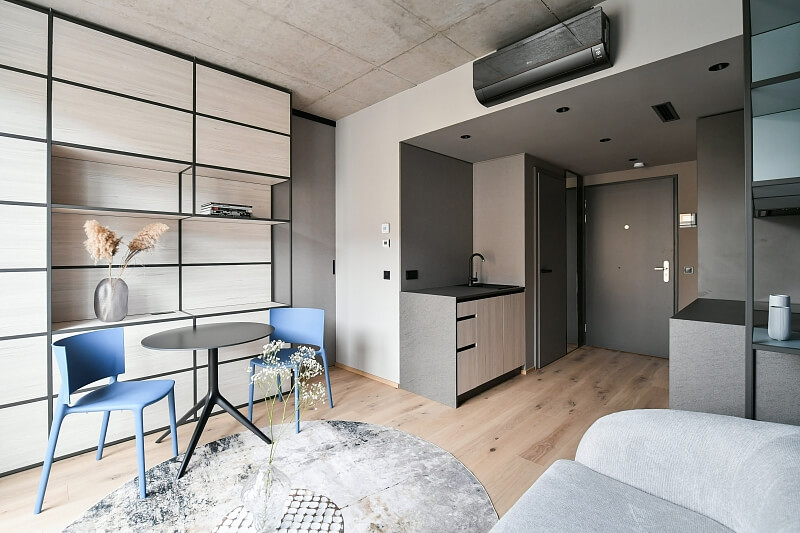 Sokolovská, Karlín - Prague 8 | Rent, Apartment One-bedroom (2+kk), 32 m²