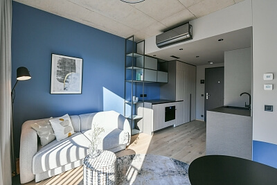 Sokolovská, Karlín - Prague 8 | Rent, Apartment One-bedroom (2+kk), 32 m²