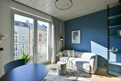 Sokolovská, Karlín - Prague 8 | Rent, Apartment One-bedroom (2+kk), 32 m²