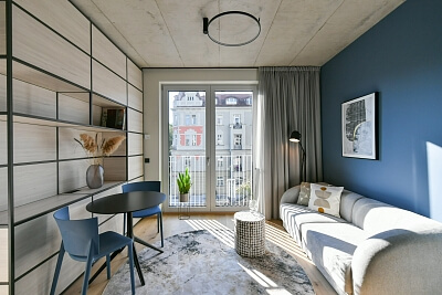 Sokolovská, Karlín - Prague 8 | Rent, Apartment One-bedroom (2+kk), 32 m²