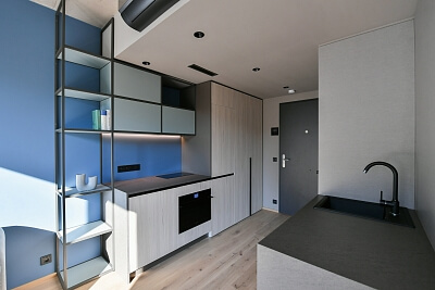 Sokolovská, Karlín - Prague 8 | Rent, Apartment One-bedroom (2+kk), 32 m²