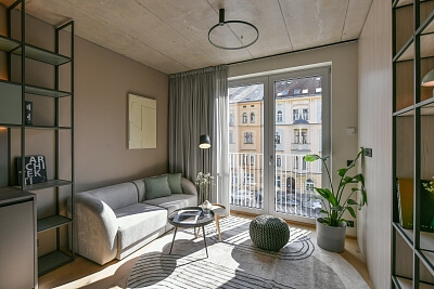 Sokolovská, Karlín - Prague 8 | Rent, Apartment One-bedroom (2+kk), 35 m²