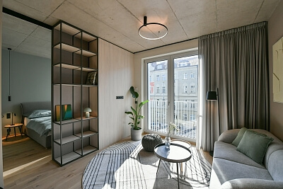 Sokolovská, Karlín - Prague 8 | Rent, Apartment One-bedroom (2+kk), 35 m²