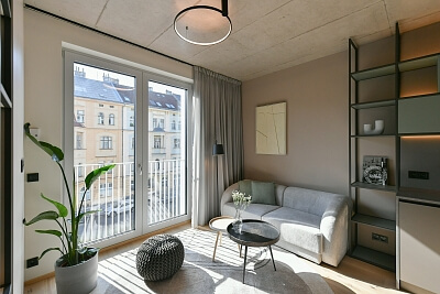 Sokolovská, Karlín - Praha 8 | Pronájem, Byt 2+kk, 35 m²