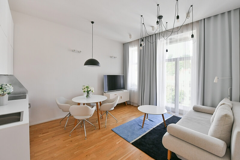 Dalimilova, Žižkov - Prague 3 | Rent, Apartment One-bedroom (2+kk), 49 m²
