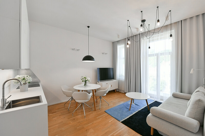 Dalimilova, Žižkov - Prague 3 | Rent, Apartment One-bedroom (2+kk), 49 m²