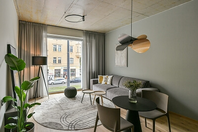 Sokolovská, Karlín - Prague 8 | Rent, Apartment One-bedroom (2+kk), 44 m²
