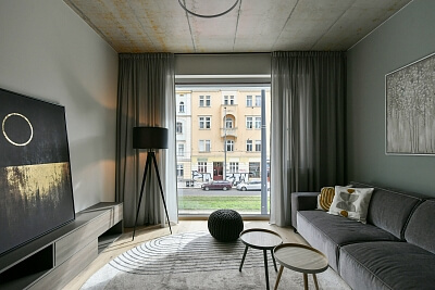 Sokolovská, Karlín - Prague 8 | Rent, Apartment One-bedroom (2+kk), 44 m²