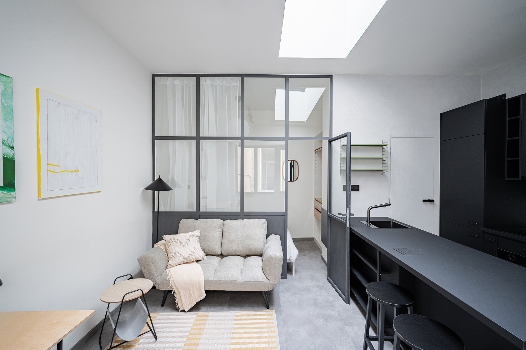 Ortenovo náměstí, Holešovice - Prague 7 | Rent, Apartment Studio (1+kk), 24 m²