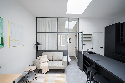 Ortenovo náměstí, Holešovice - Praha 7 | Pronájem, Byt 1+kk, 24 m²