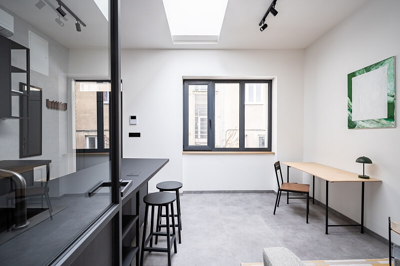 Ortenovo náměstí, Holešovice - Prague 7 | Rent, Apartment Studio (1+kk), 24 m²