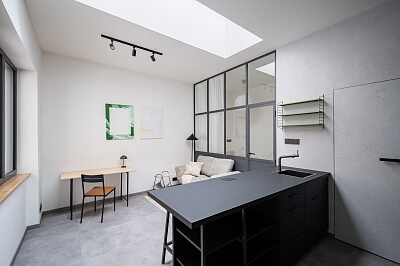 Ortenovo náměstí, Holešovice - Praha 7 | Pronájem, Byt 1+kk, 24 m²