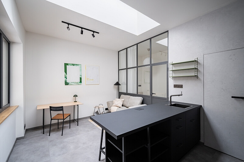 Ortenovo náměstí, Holešovice - Prague 7 | Rent, Apartment Studio (1+kk), 24 m²