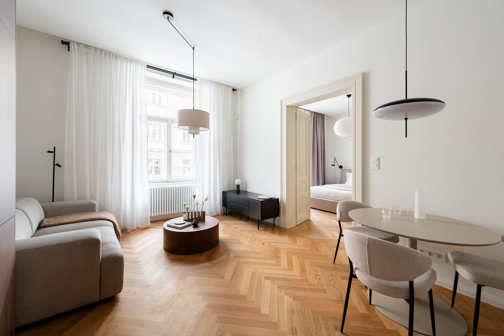 Moravská, Vinohrady - Prague 2 | Rent, Apartment One-bedroom (2+kk), 53 m²