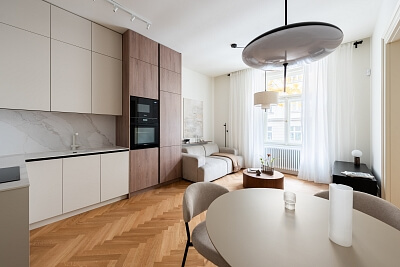 Moravská, Vinohrady - Prague 2 | Rent, Apartment One-bedroom (2+kk), 53 m²