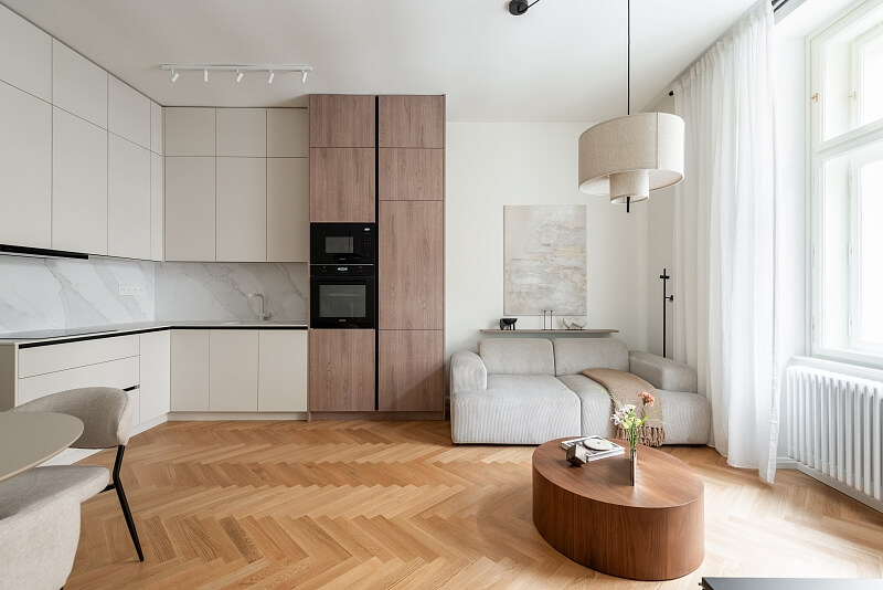 Moravská, Vinohrady - Prague 2 | Rent, Apartment One-bedroom (2+kk), 53 m²