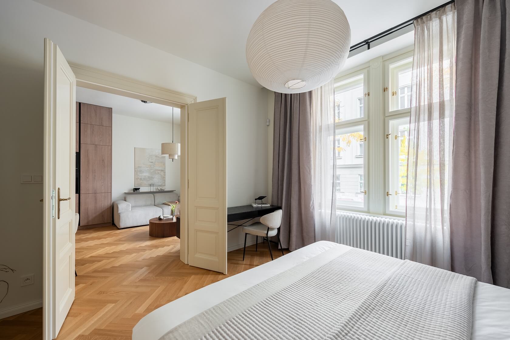 Moravská, Vinohrady - Prague 2 | Rent, Apartment One-bedroom (2+kk), 53 m²