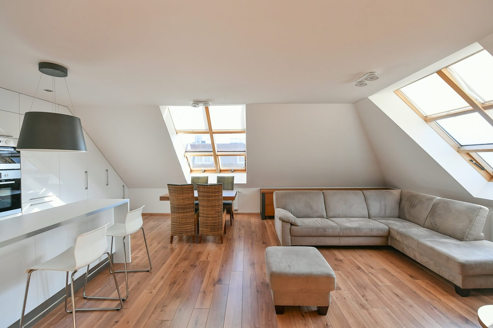 Kafkova, Dejvice - Prague 6 | Rent, Apartment One-bedroom (2+kk), 68 m²