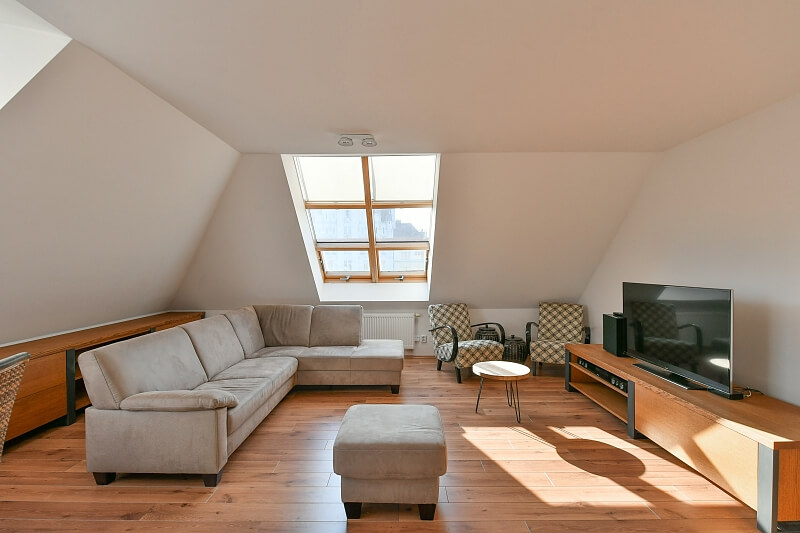 Kafkova, Dejvice - Prague 6 | Rent, Apartment One-bedroom (2+kk), 68 m²