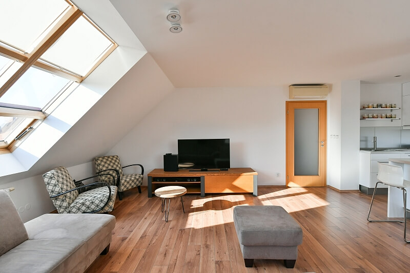 Kafkova, Dejvice - Prague 6 | Rent, Apartment One-bedroom (2+kk), 68 m²