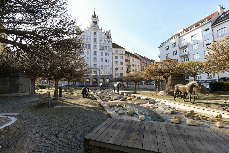 Kafkova, Dejvice - Prague 6 | Rent, Apartment One-bedroom (2+kk), 68 m²