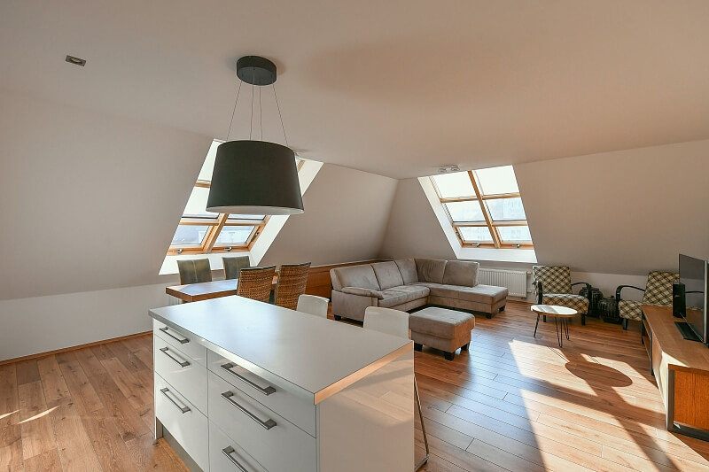 Kafkova, Dejvice - Prague 6 | Rent, Apartment One-bedroom (2+kk), 68 m²