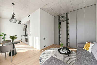 Sokolovská, Karlín - Prague 8 | Rent, Apartment One-bedroom (2+kk), 84 m²