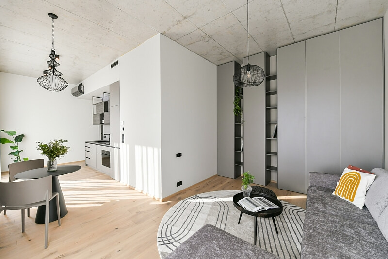 Sokolovská, Karlín - Prague 8 | Rent, Apartment One-bedroom (2+kk), 84 m²