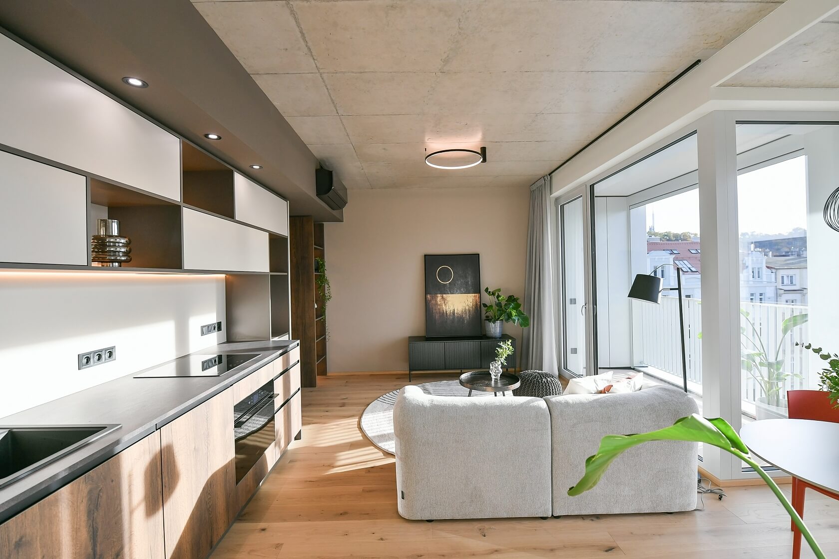 Sokolovská, Karlín - Prague 8 | Rent, Apartment One-bedroom (2+kk), 51 m²