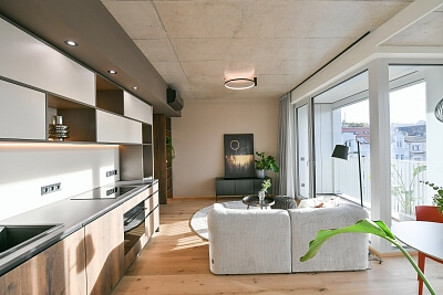 Sokolovská, Karlín - Prague 8 | Rent, Apartment One-bedroom (2+kk), 51 m²