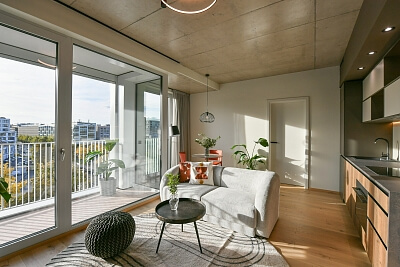 Sokolovská, Karlín - Prague 8 | Rent, Apartment One-bedroom (2+kk), 51 m²