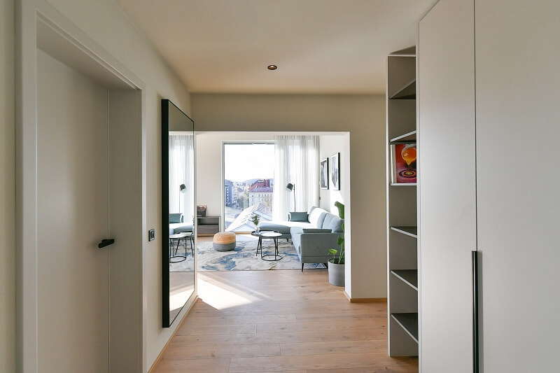 Sokolovská, Karlín - Prague 8 | Rent, Apartment Two-bedroom (3+kk), 123 m²