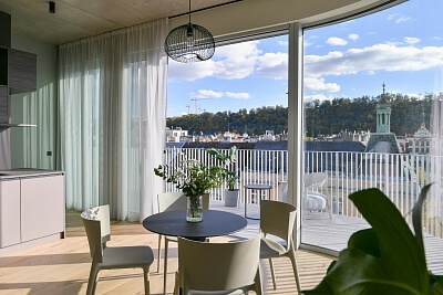 Sokolovská, Karlín - Prague 8 | Rent, Apartment Two-bedroom (3+kk), 123 m²