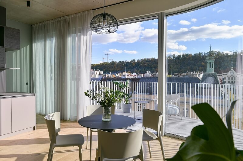 Sokolovská, Karlín - Prague 8 | Rent, Apartment Two-bedroom (3+kk), 123 m²