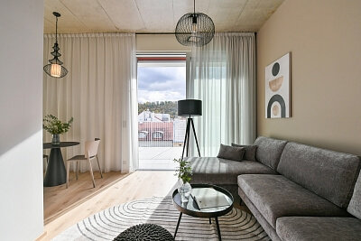 Sokolovská, Karlín - Prague 8 | Rent, Apartment One-bedroom (2+kk), 84 m²