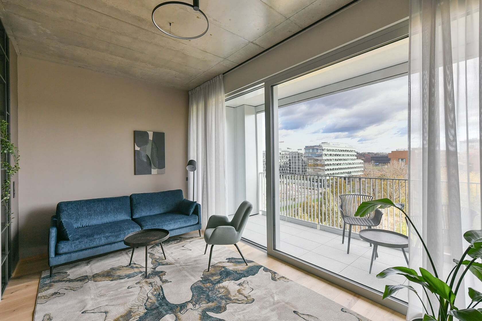 Sokolovská, Karlín - Prague 8 | Rent, Apartment One-bedroom (2+kk), 68 m²