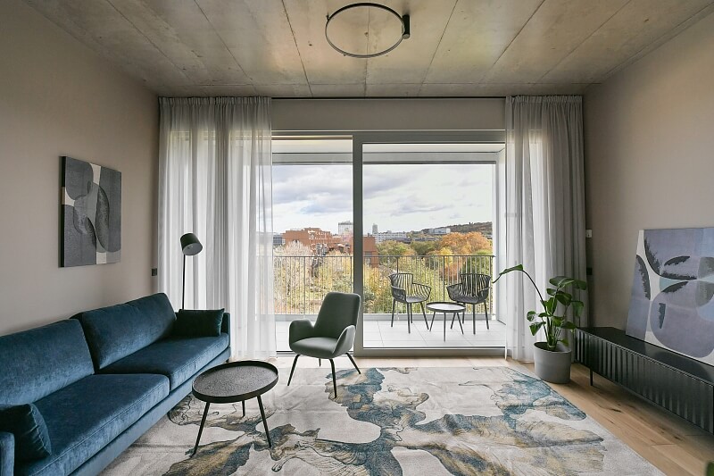 Sokolovská, Karlín - Prague 8 | Rent, Apartment One-bedroom (2+kk), 68 m²