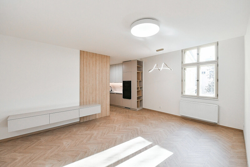 Veverkova, Holešovice - Prague 7 | Rent, Apartment One-bedroom (2+kk), 61 m²