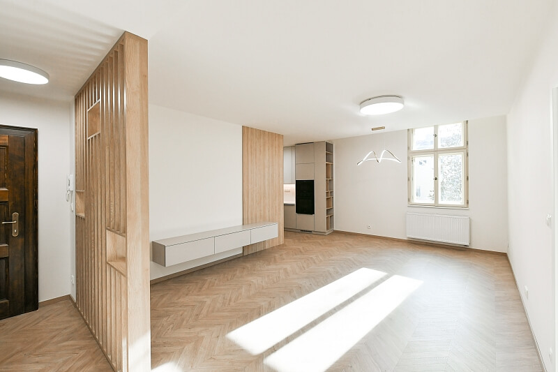 Veverkova, Holešovice - Prague 7 | Rent, Apartment One-bedroom (2+kk), 61 m²