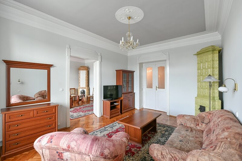 Rašínovo nábřeží, Nové Město - Prague 2 | Rent, Apartment Two-bedroom (3+1), 104 m²