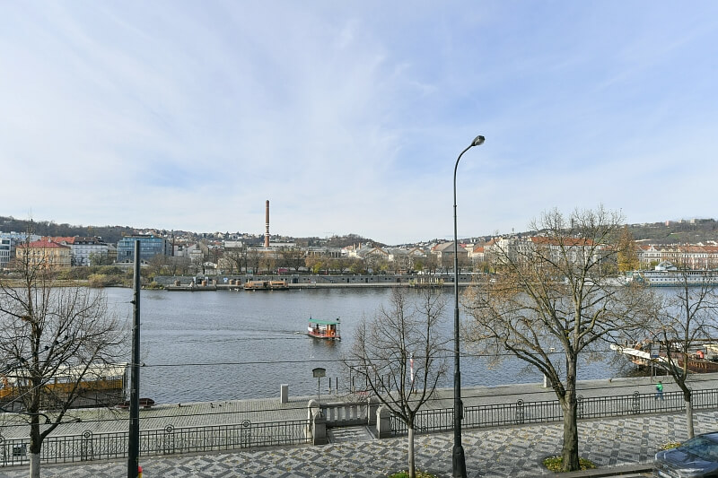 Rašínovo nábřeží, Nové Město - Prague 2 | Rent, Apartment Two-bedroom (3+1), 104 m²