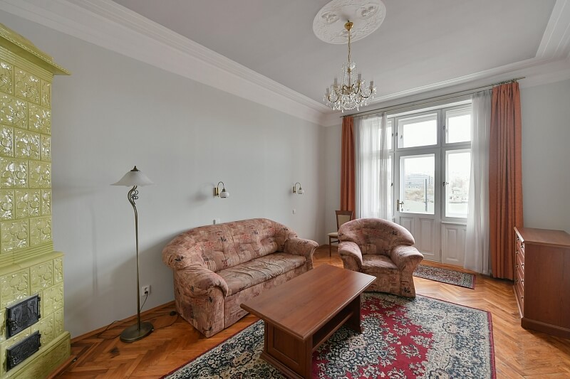 Rašínovo nábřeží, Nové Město - Prague 2 | Rent, Apartment Two-bedroom (3+1), 104 m²
