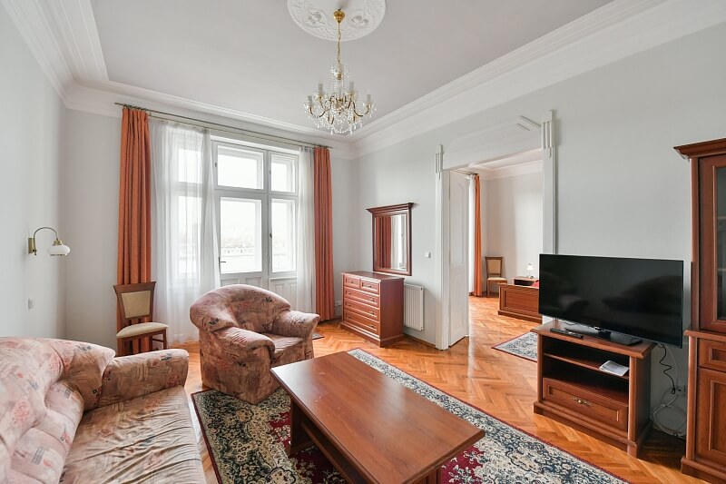 Rašínovo nábřeží, Nové Město - Praha 2 | Pronájem, Byt 3+1, 104 m²