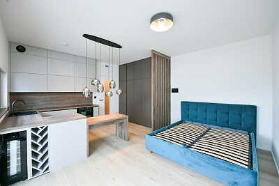 Pod Hrachovkou, Troja - Praha 7 | Pronájem, Byt 1+kk, 63 m²