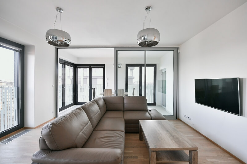 Olšanská, Žižkov - Prague 3 | Rent, Apartment One-bedroom (2+kk), 65 m²