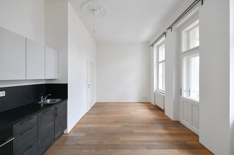 Kaizlovy sady, Karlín - Prague 8 | Rent, Apartment One-bedroom (2+kk), 58 m²