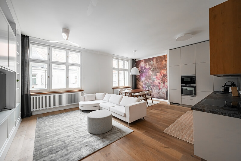 Šmeralova, Bubeneč - Praha 7 | Pronájem, Byt 3+kk, 111 m²