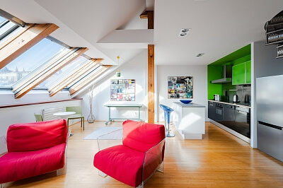 U Železné lávky, Malá Strana - Praha 1 | Pronájem, Byt 2+kk, 89 m²