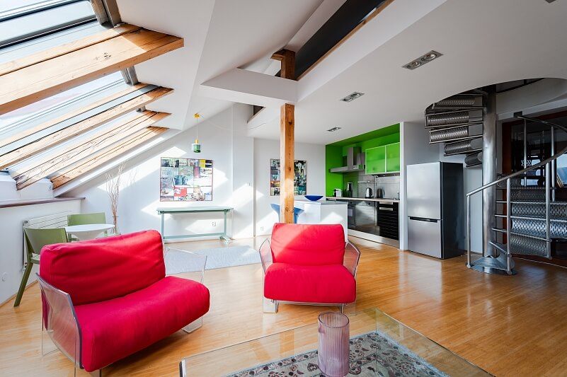 U železné lávky, Malá Strana - Prague 1 | Rent, Apartment One-bedroom (2+kk), 89 m²