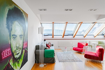 U Železné lávky, Malá Strana - Praha 1 | Pronájem, Byt 2+kk, 89 m²